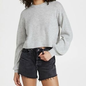 Alice+ Olivia Ansley Bishop Cashmere Sweater